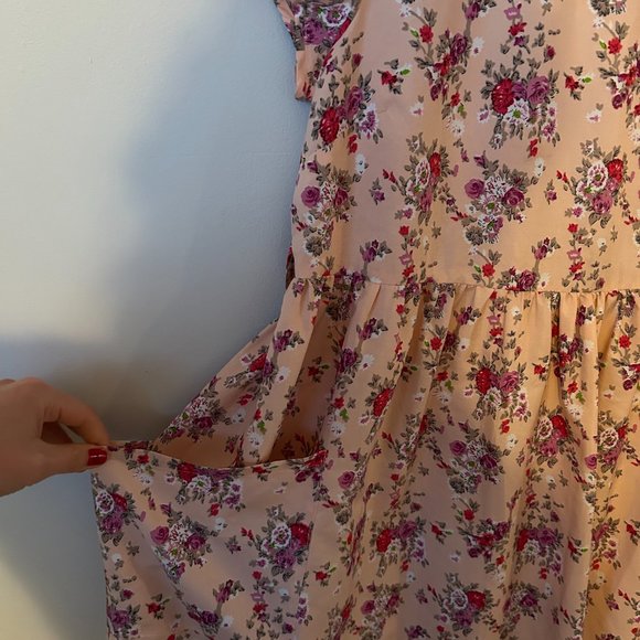 Band of Gypsies Floral Dress - Picture 2 of 3